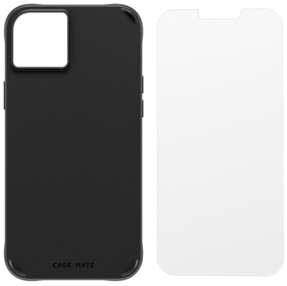Case-Mate Protection Pack Phone Case for MagSafe for iPhone 14 Plus - Black by Case-Mate - Refurbished - Very Good condition - US$8.78
