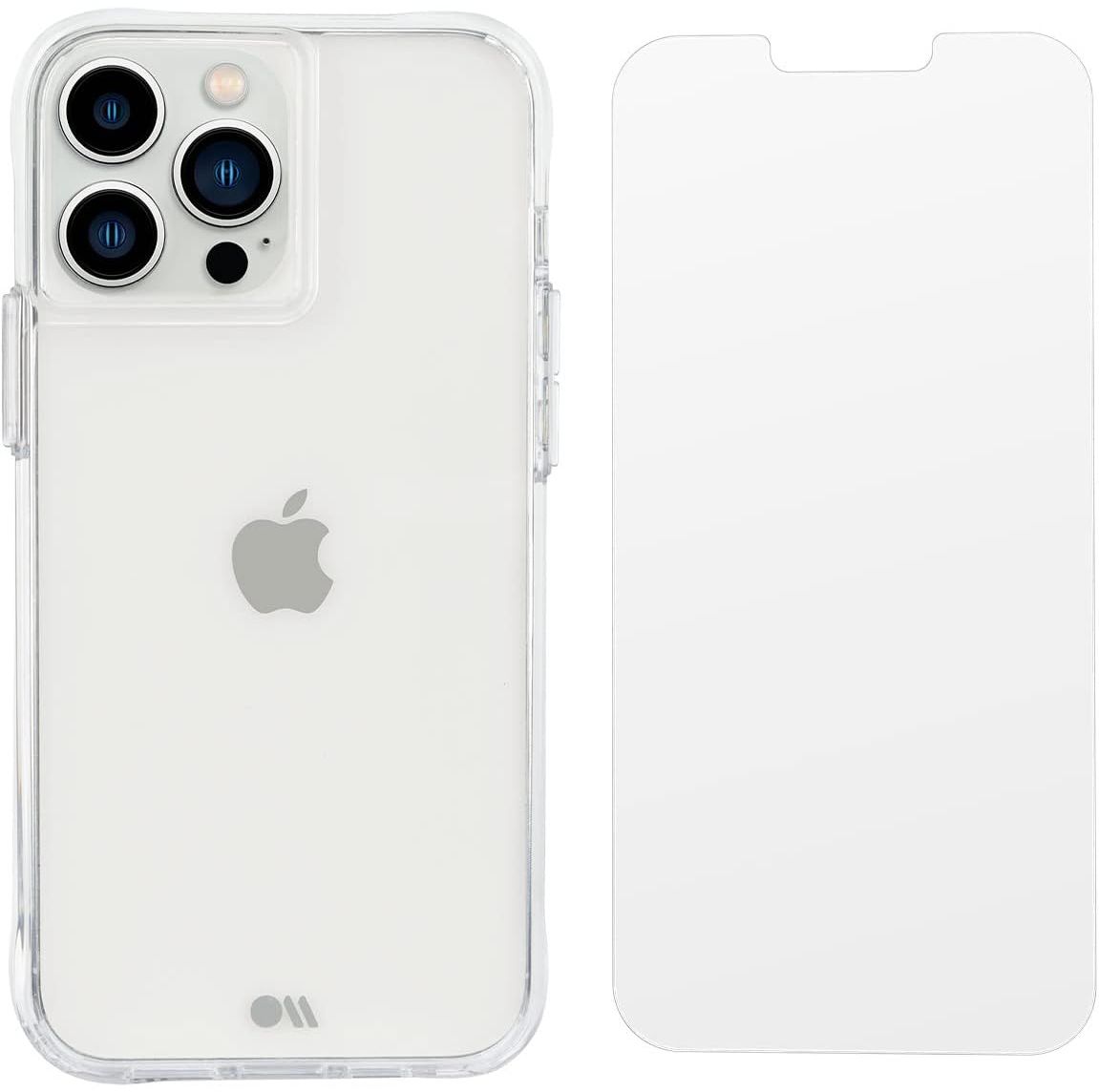 Case-Mate Protection Pack Phone Case & Screen Protector for iPhone 13 Pro Max - Clear by Case-Mate - Refurbished - Brand New condition - US$9.38