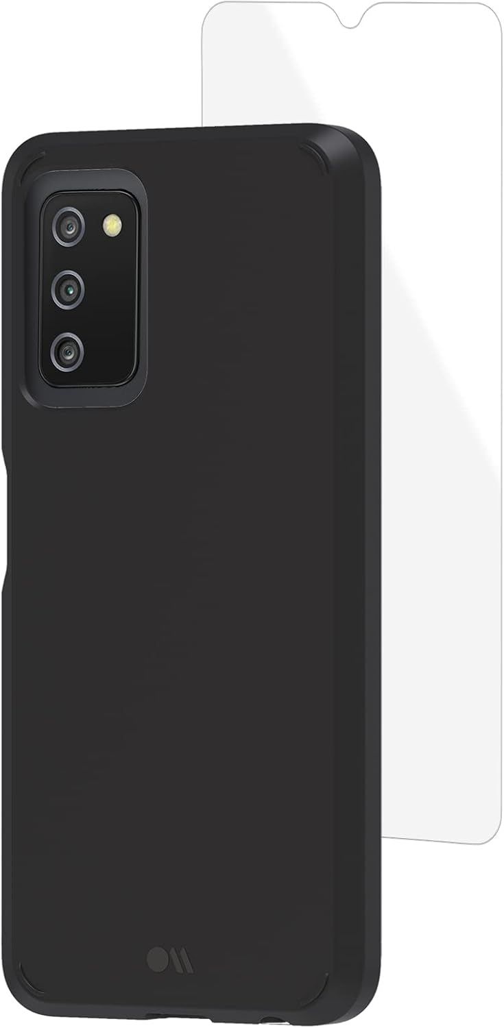 Case-Mate Protection Pack Phone Case & Screen Protector for Samsung Galaxy A03s - Black by Case-Mate - Image 3