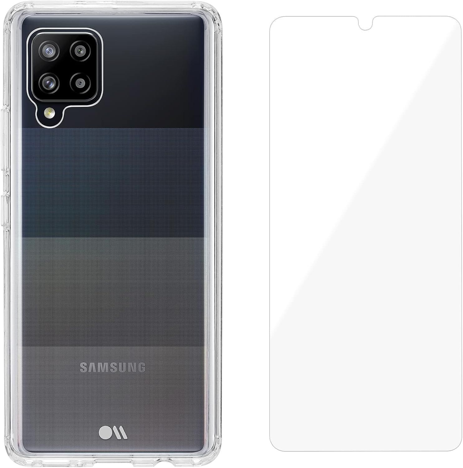 Case-Mate Protection Pack Phone Case & Screen Protector for Samsung Galaxy A42 5G - Clear by Case-Mate - Refurbished - Brand New condition - US$9.48