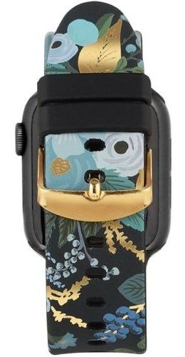 Case-Mate Rifle Paper Co. Apple Watch Band (42-44mm) - Garden Party Blue by Case-Mate - Image 3