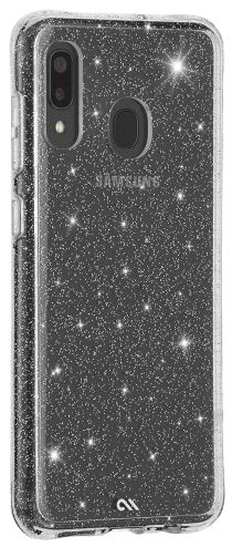 Case-Mate Sheer Crystal Series Phone Case for Galaxy A20 - Clear/Glitter by Case-Mate - Refurbished - Brand New condition - Image 2