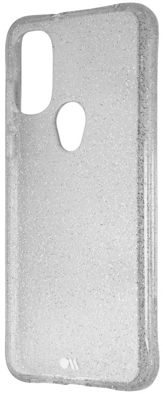 Case-Mate Sheer Crystal Series Phone Case for Moto G Power (2022) - Clear/Glitter by Case-Mate - Refurbished - Brand New condition - Image 2