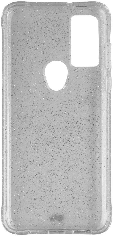 Case-Mate Sheer Crystal Series Phone Case for Motorola Moto G Pure - Clear/Glitter by Case-Mate - Refurbished - Brand New condition - Image 3