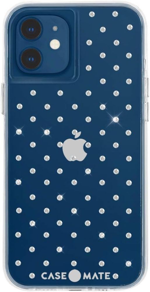 Case-Mate Sheer Gems Hard Phone Case for Apple iPhone 12 Mini - Iridescent Gems by Case-Mate - Refurbished - Brand New condition - Image 2