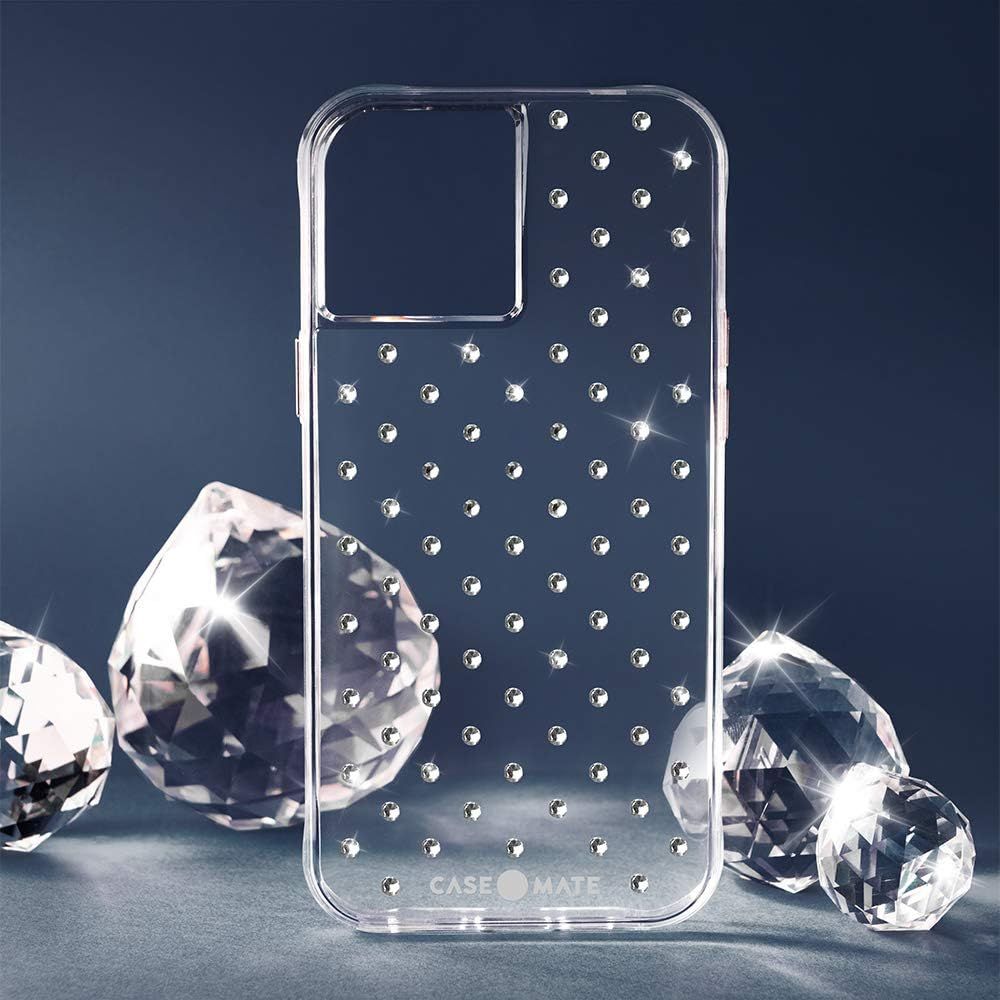 Case-Mate Sheer Gems Hard Phone Case for Apple iPhone 12 Mini - Iridescent Gems by Case-Mate - Refurbished - Brand New condition - Image 4