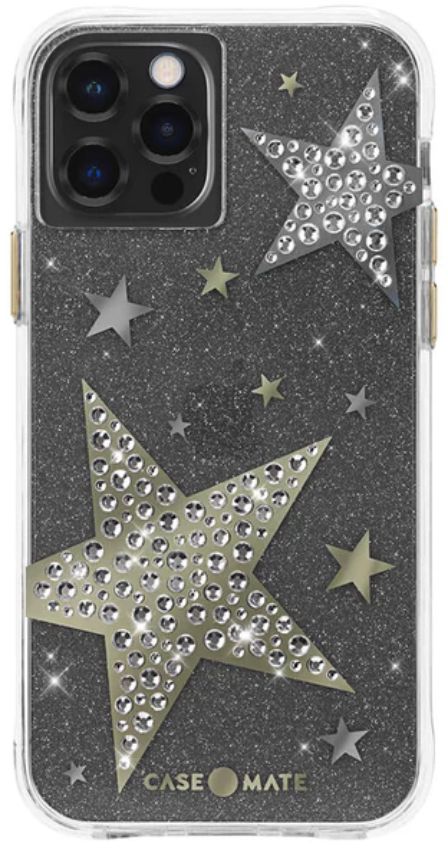 Case-Mate Sheer Gems Phone Case for iPhone 12 Pro Max - Sheer Superstar by Case-Mate - Refurbished - Brand New condition - Image 4