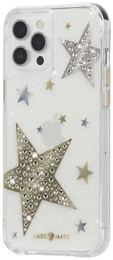 Case-Mate Sheer Gems Phone Case for iPhone 12 Pro Max - Sheer Superstar by Case-Mate - Refurbished - Brand New condition - Image 5