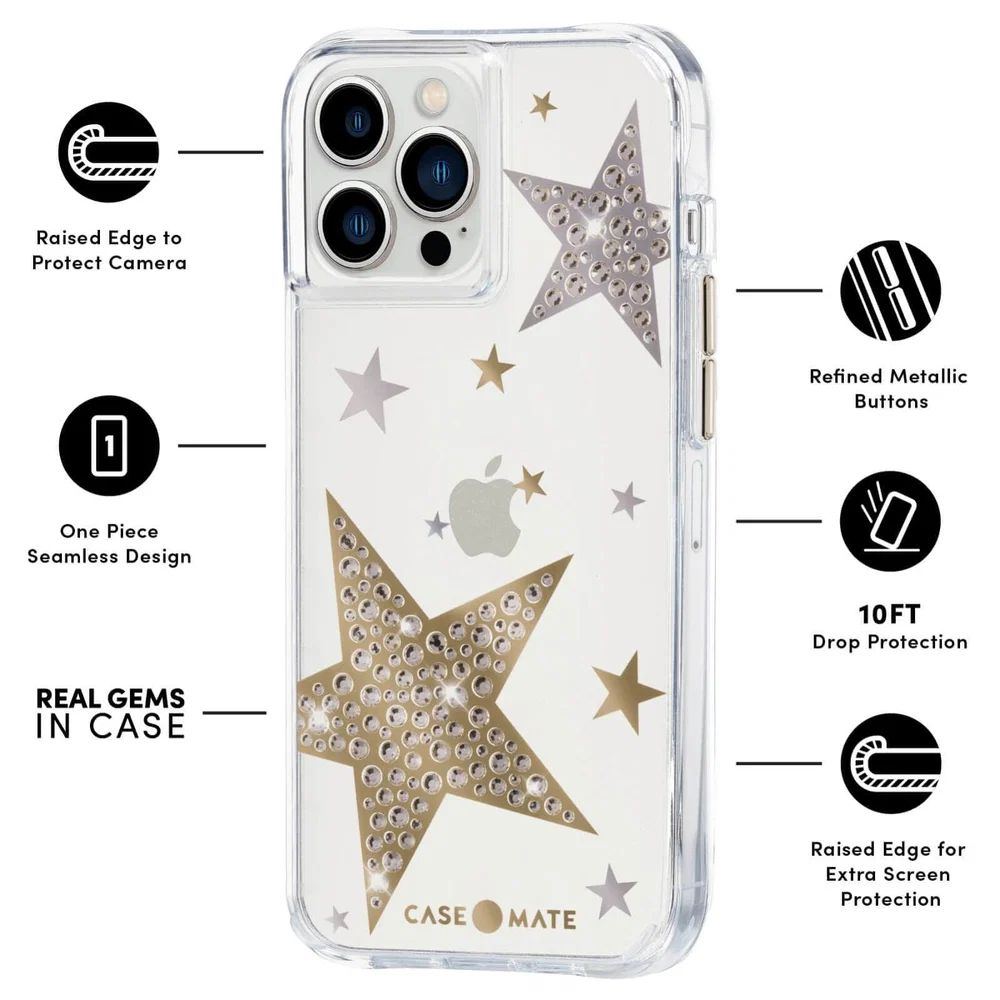 Case-Mate Sheer Superstar Phone Case for iPhone 13 Pro - Clear by Case-Mate - Refurbished - Brand New condition - Image 9