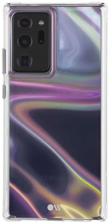 Case-Mate Soap Bubble Phone Case for Galaxy Note20 Ultra 5G - Iridescent Swirl by Case-Mate - Refurbished - Brand New condition - US$10.03