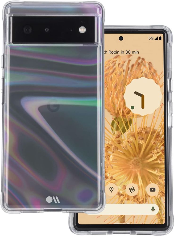 Case-Mate Soap Bubble Phone Case for Google Pixel 6 - Iridescent by Case-Mate - Image 4