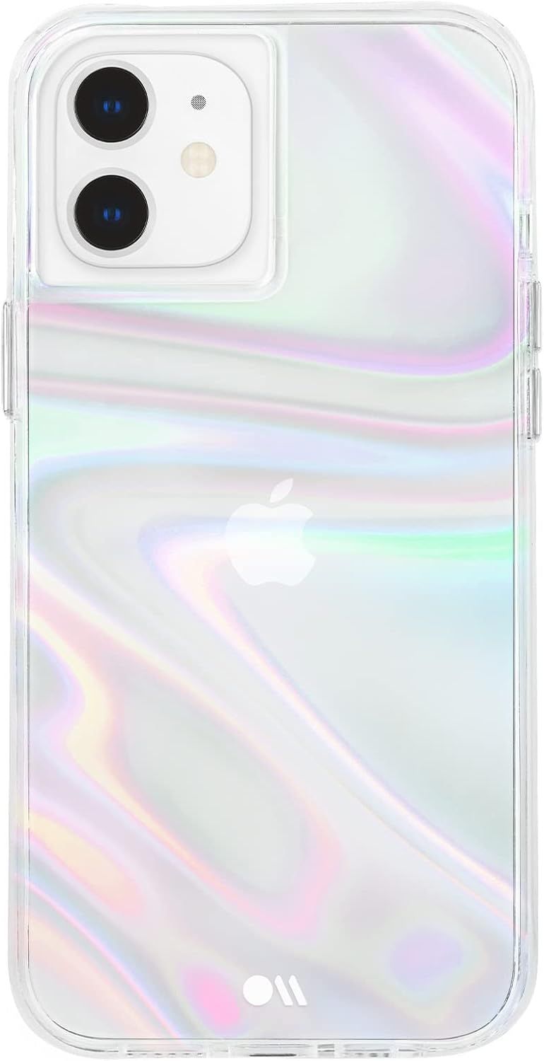 Case-Mate Soap Bubble Phone Case for iPhone 12 mini - Iridescent by Case-Mate - Refurbished - Brand New condition - US$11.38