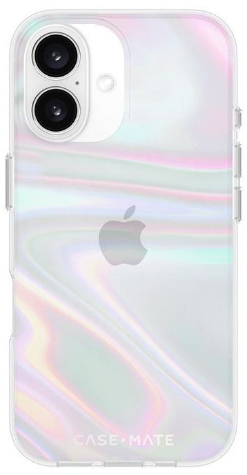 Case-Mate Soap Bubble Phone Case for iPhone 16 - Iridescent by Case-Mate - Refurbished - Brand New condition - US$26.93