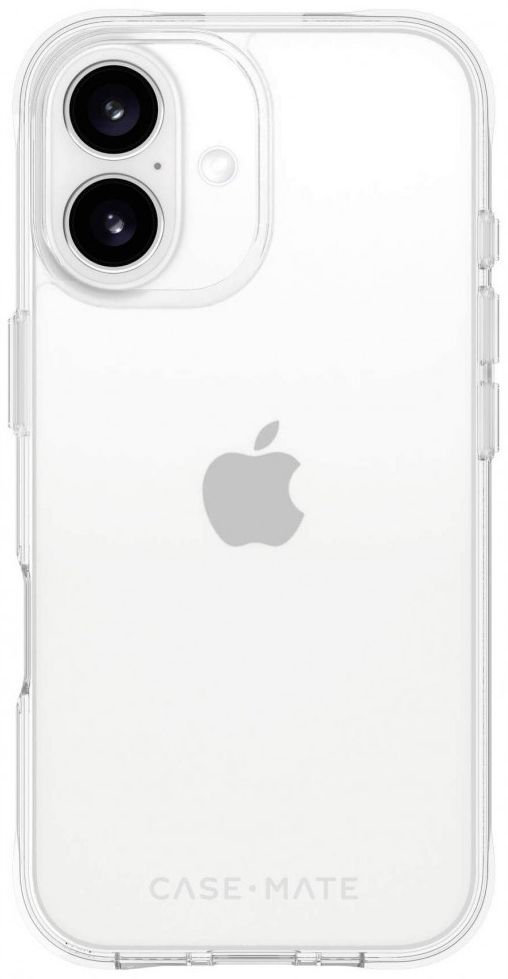 Case-Mate Tough Clear Phone Case for iPhone 16 - Clear by Case-Mate - Refurbished - Brand New condition - US$24.34