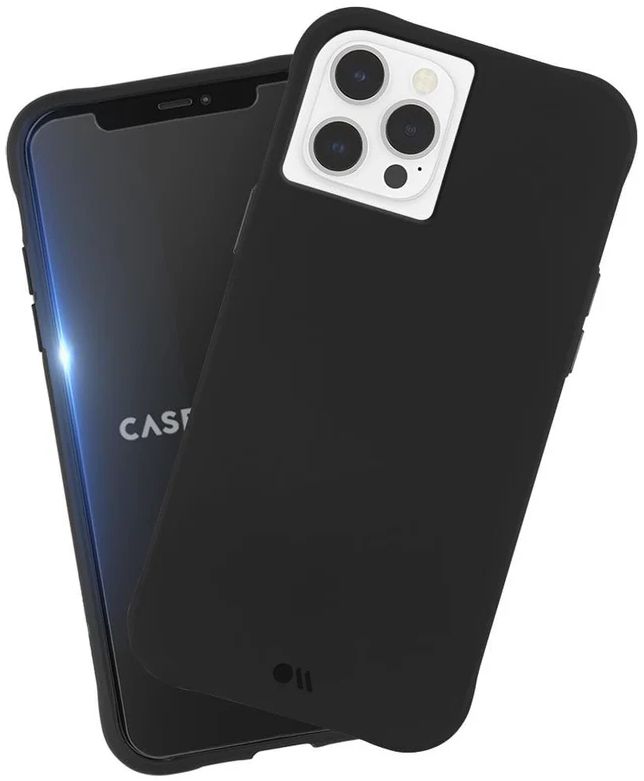 Case-Mate Tough Phone Case + Screen Protector for iPhone 12 Pro Max - Black by Case-Mate - Refurbished - Brand New condition - US$8.78