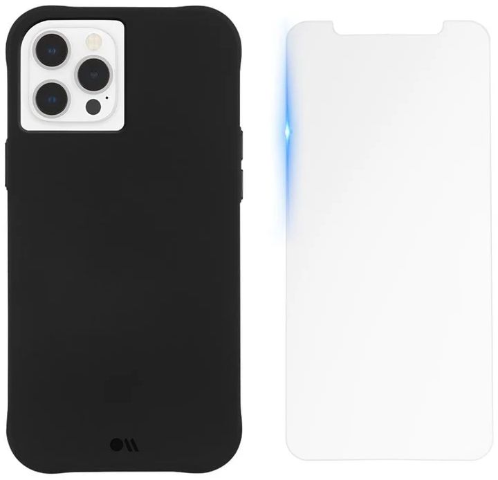 Case-Mate Tough Phone Case + Screen Protector for iPhone 12 Pro Max - Black by Case-Mate - Image 2
