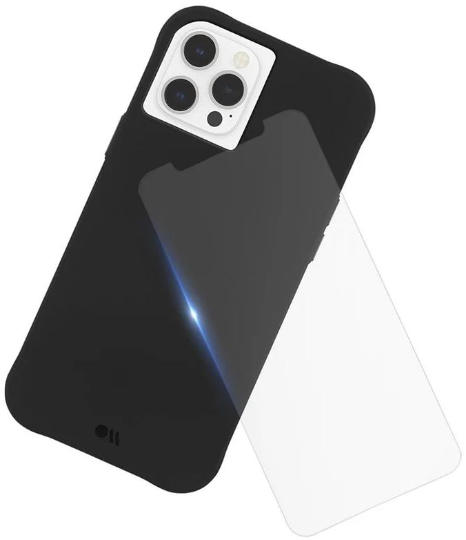 Case-Mate Tough Phone Case + Screen Protector for iPhone 12 Pro Max - Black by Case-Mate - Image 3