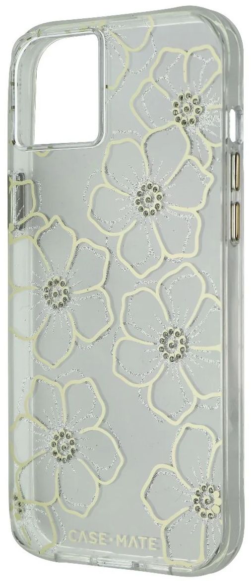 Case-Mate Tough Clear Series Hard Phone Case for iPhone 14 Plus - Floral Gems by Case-Mate - Refurbished - Brand New condition - US$14.63