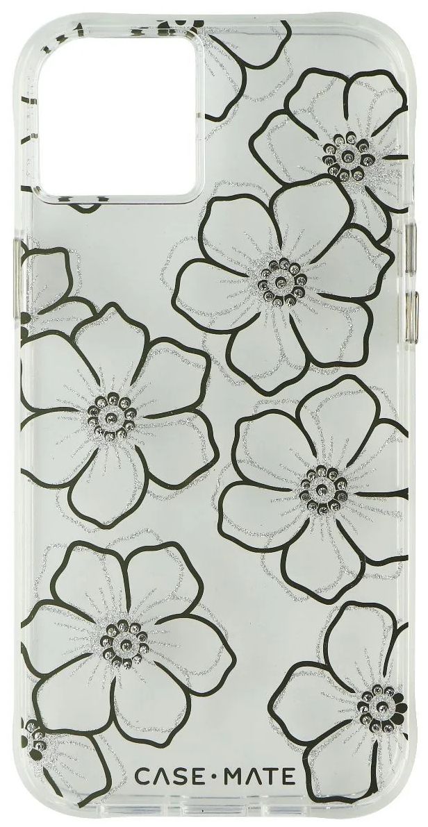 Case-Mate Tough Clear Series Hard Phone Case for iPhone 14 Plus - Floral Gems by Case-Mate - Refurbished - Like New condition - Image 2