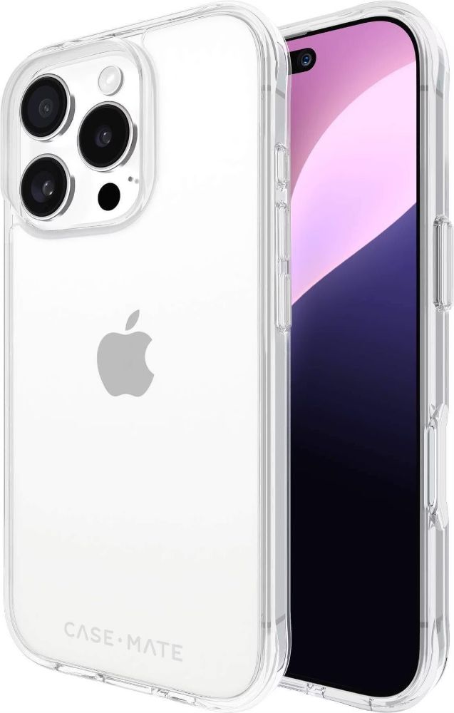 Case-Mate Tough Clear Series Phone Case for iPhone 16 Pro Max - Clear by Case-Mate - Refurbished - Like New condition - US$12.30