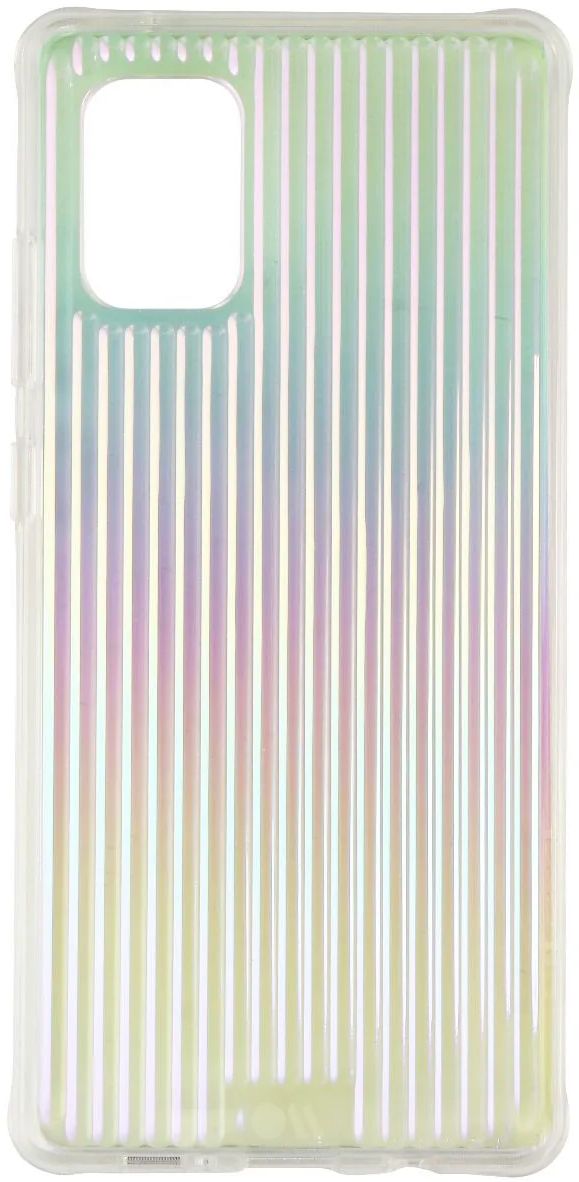 Case-Mate Tough Groove Phone Case for Galaxy A71 5G (UW) - Iridescent by Case-Mate - Refurbished - Brand New condition - US$9.43
