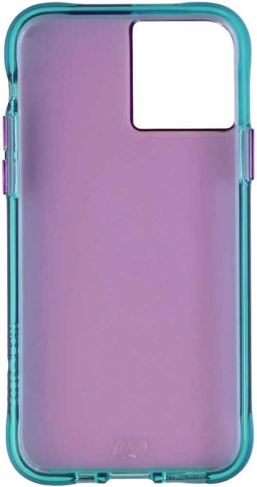 Case-Mate Tough Neon Hard Phone Case for Apple iPhone 11 Pro - Purple/Turquoise Neon by Case-Mate - Refurbished - Brand New condition - Image 3