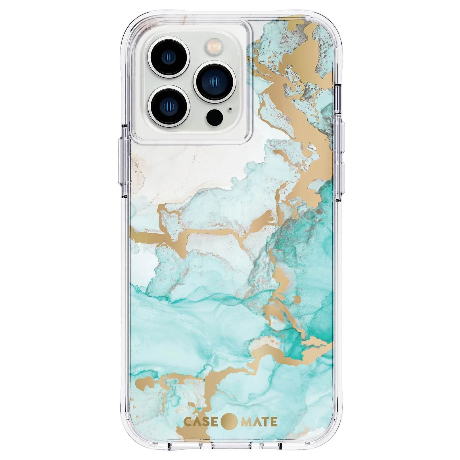 Case-Mate Tough Prints Series Phone Case for iPhone 13 Pro - Ocean Marble by Case-Mate - Refurbished - Like New condition - US$10.43