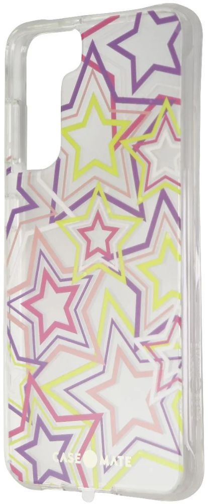 Case-Mate Tough Prints Series Phone Case for Samsung Galaxy S21 5G - Neon Stars by Case-Mate - Refurbished - Brand New condition - US$13.93
