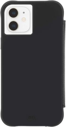Case-Mate Tough Wallet Folio Phone Case for Apple iPhone 12 Mini - Black by Case-Mate - Refurbished - Brand New condition - US$9.43
