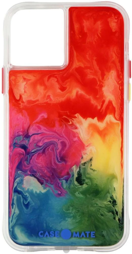 Case-Mate Tough Watercolor Phone Case for Apple iPhone 11 Pro - Rainbow Splash/Clear by Case-Mate - Image 2