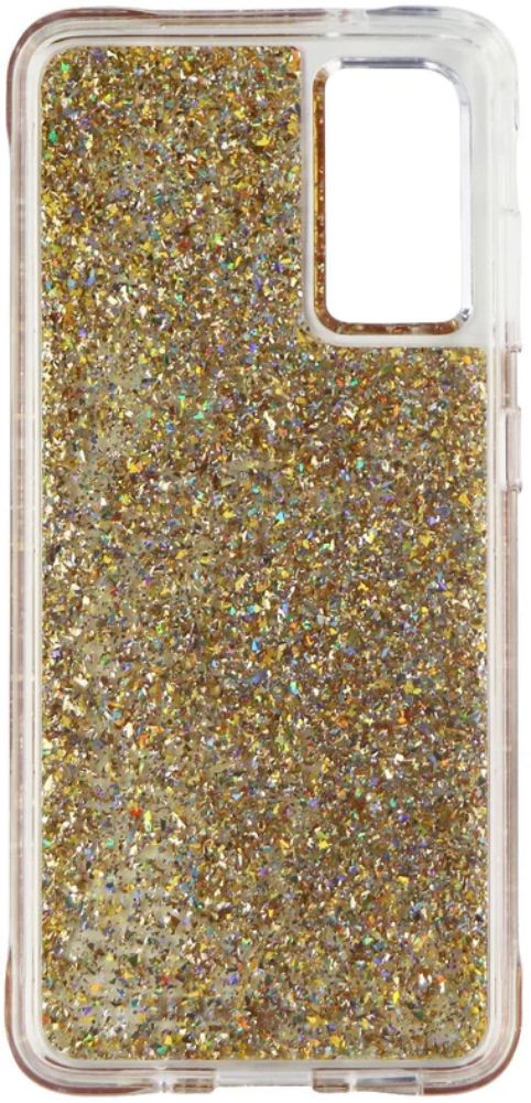 Case-Mate Twinkle Hardshell Phone Case for Samsung Galaxy S20 - Gold by Case-Mate - Image 3