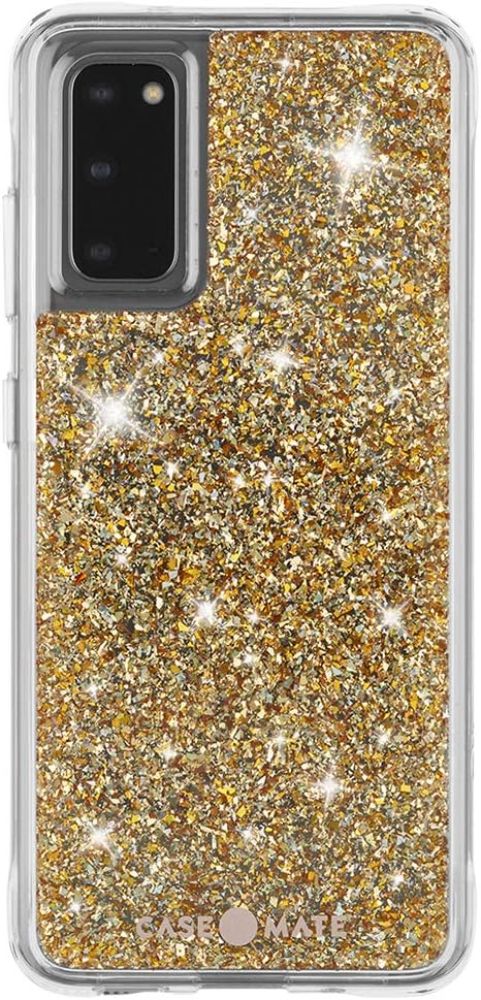 Case-Mate Twinkle Hardshell Phone Case for Samsung Galaxy S20 - Gold by Case-Mate - Image 4