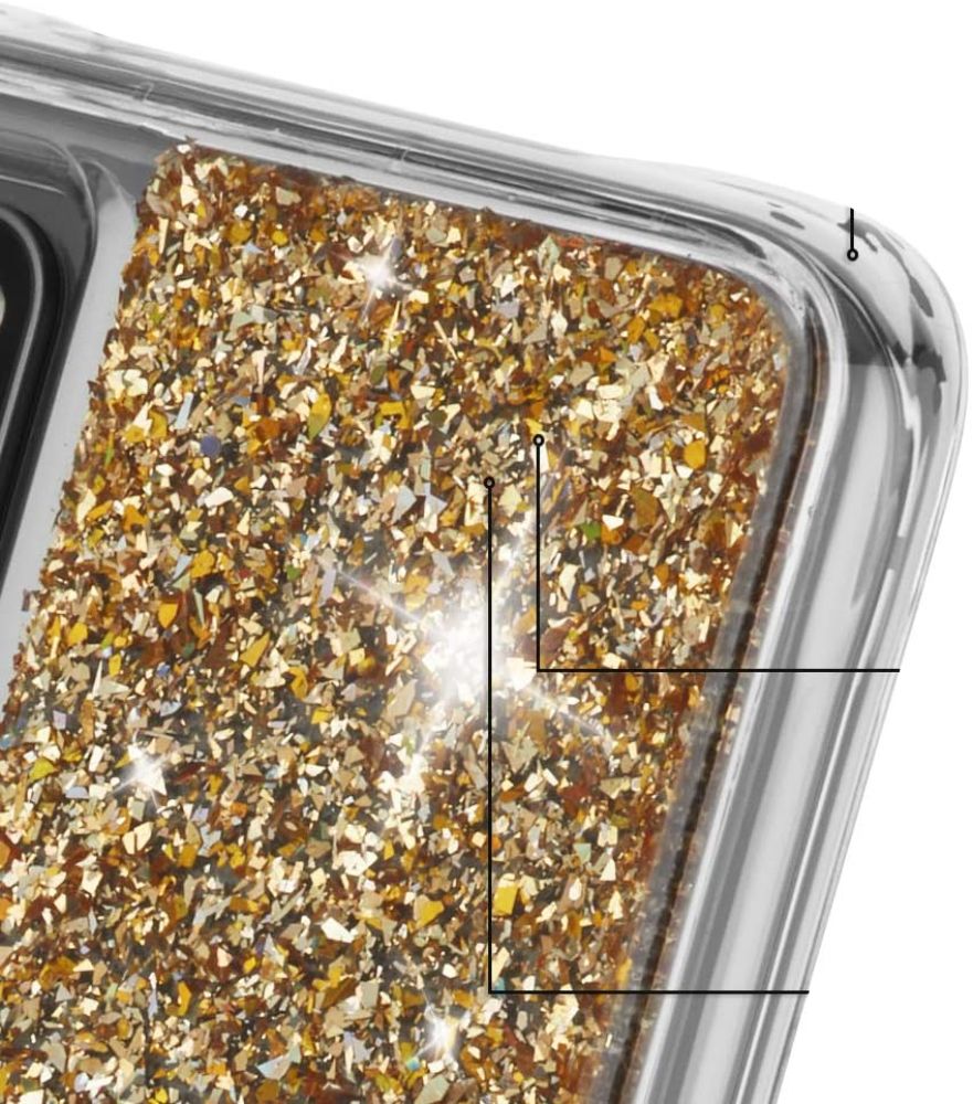 Case-Mate Twinkle Hardshell Phone Case for Samsung Galaxy S20 - Gold by Case-Mate - Image 5