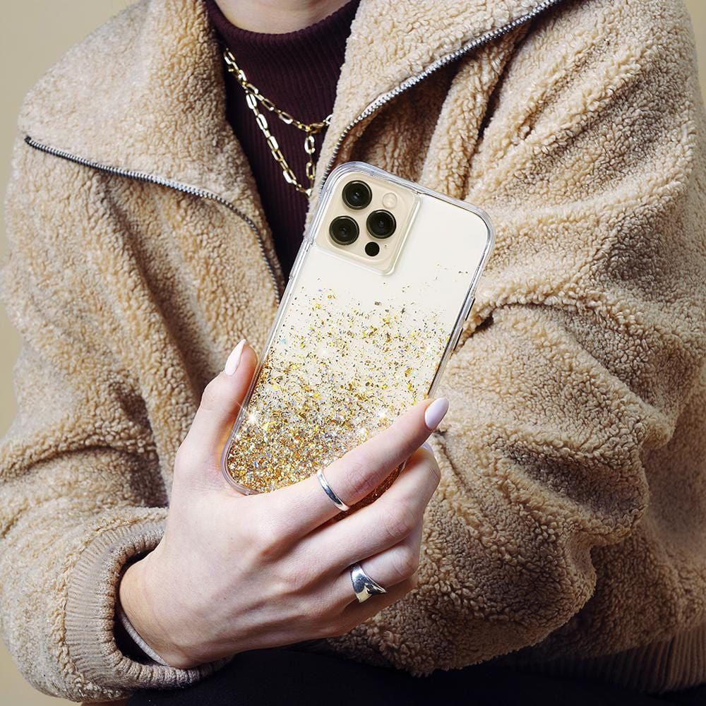 Case-Mate Twinkle Ombre Phone Case for iPhone 12 Pro Max - Twinkle Gold by Case-Mate - Refurbished - Brand New condition - Image 9