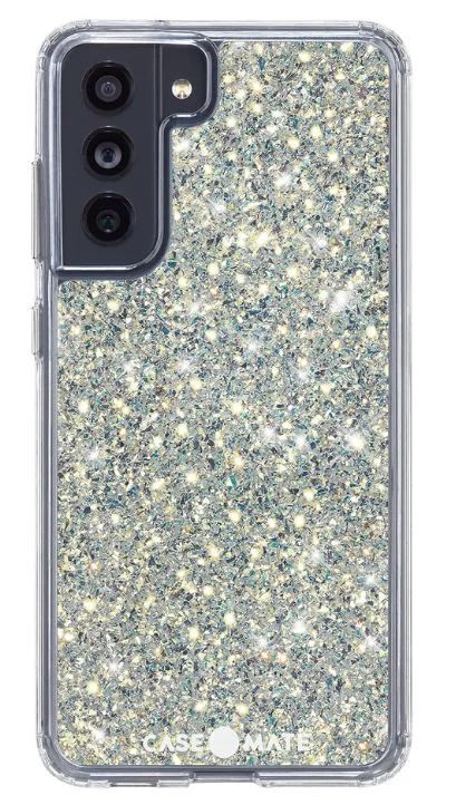 Case-Mate Twinkle Phone Case for Galaxy S21 FE (5G) - Stardust by Case-Mate - Refurbished - Good condition - US$69.49