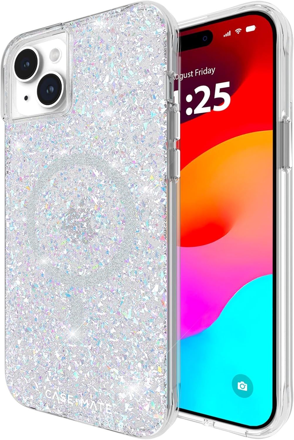 Case-Mate Case-Mate Twinkle Phone Case with MagSafe for iPhone 15 Plus - Iridescent by Case-Mate - Refurbished - Brand New condition - US$50.98