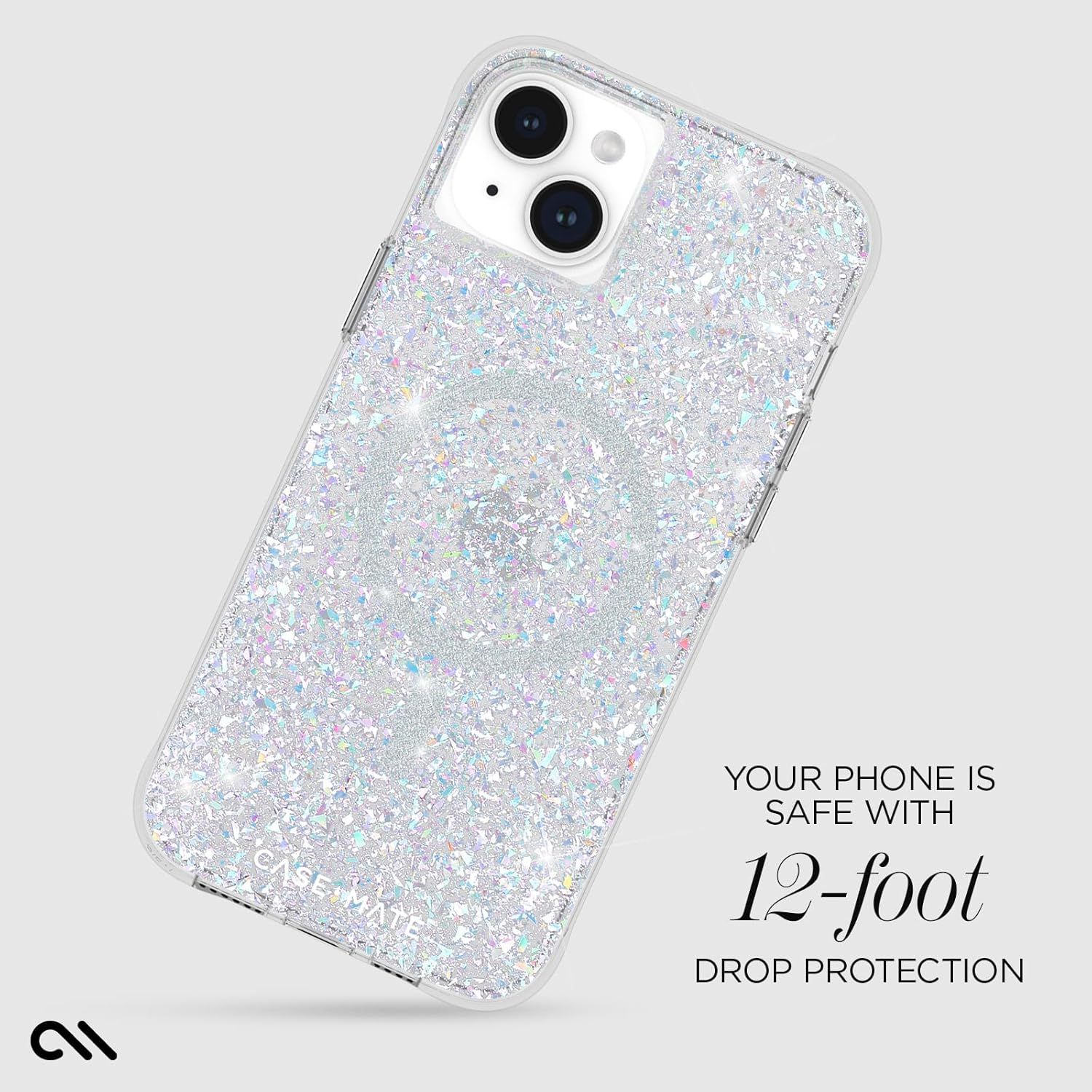 Case-Mate Case-Mate Twinkle Phone Case with MagSafe for iPhone 15 Plus - Iridescent by Case-Mate - Image 7