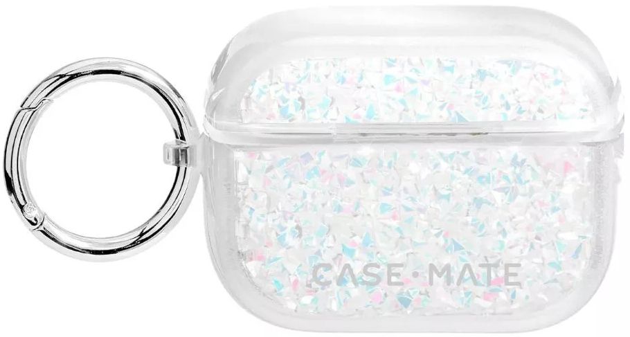 Case-Mate Twinkle Stardust Case With Ring Clip For Airpods Pro - Stardust by Case-Mate - Refurbished - Brand New condition - US$14.94