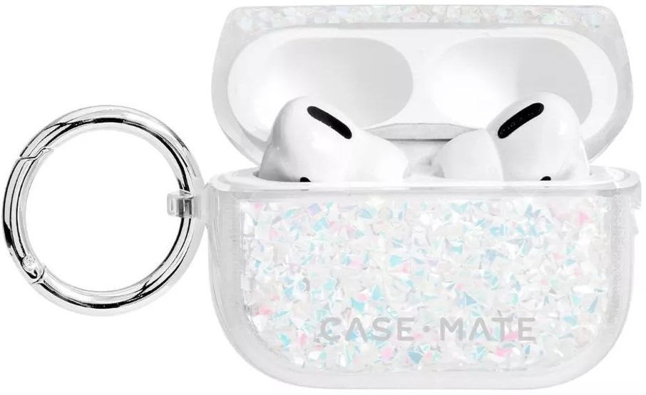Case-Mate Twinkle Stardust Case With Ring Clip For Airpods Pro - Stardust by Case-Mate - Refurbished - Brand New condition - Image 2