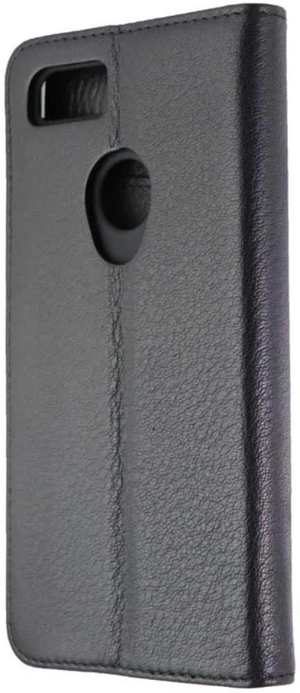 Case-Mate Wallet Folio Genuine Leather Phone Case for Google Pixel 3 XL - Black by Case-Mate - Refurbished - Brand New condition - US$11.33