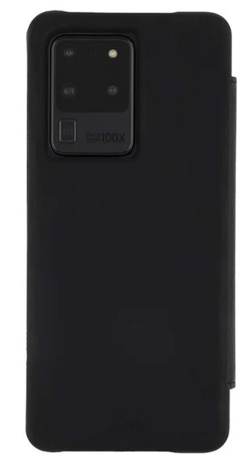 Case-Mate Wallet Folio Series Phone Case for Galaxy S20 Ultra - Black by Case-Mate - Refurbished - Brand New condition - US$20.98