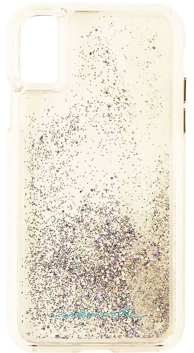 Case-Mate Waterfall Liquid Glitter Case for iPhone X l iPhone Xs - Clear/Silver by Case-Mate - Refurbished - Brand New condition - US$8.78