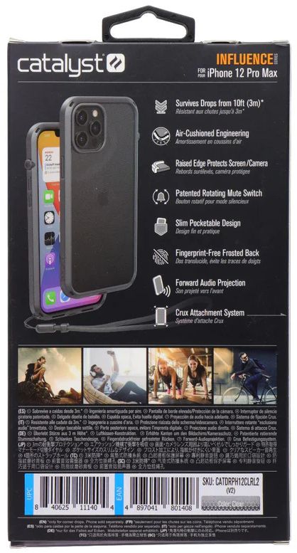 Catalyst Influence Phone Case for Apple iPhone 12 Pro Max - Tactical Clear by Catalyst - Refurbished - Brand New condition - Image 3