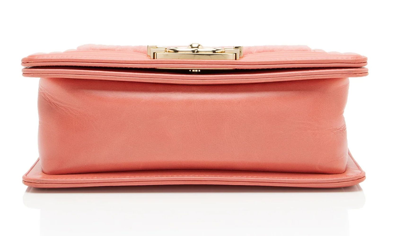 Chanel Shearling Calfskin Small Boy Bag - Calfskin - Pink by Chanel - Image 4