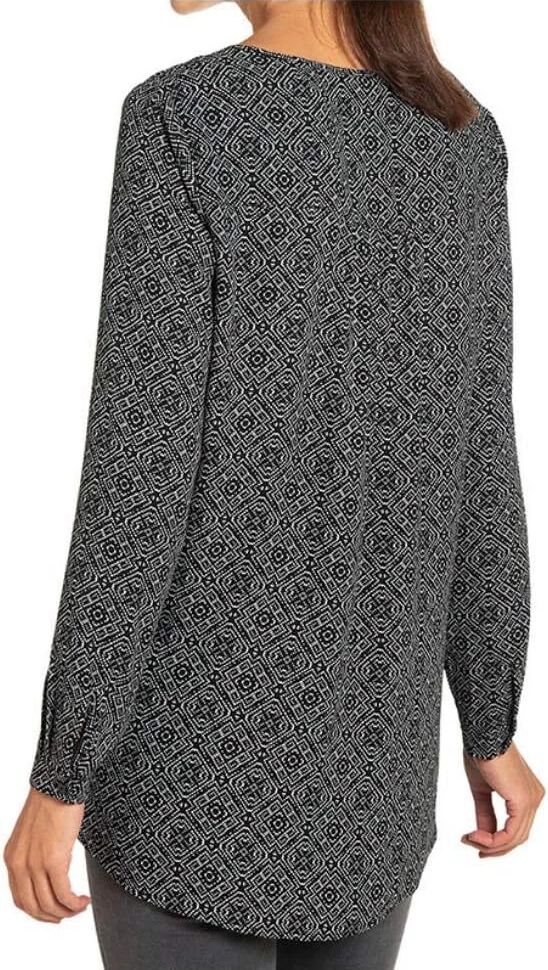 Chelsea & Theodore Women's Top Geo Print - S - Black/White by Chelsea & Theodore - Image 2