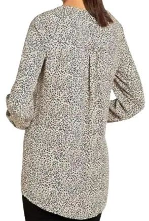 Chelsea & Theodore Women's Top Small Leopard Print - M - White/Black by Chelsea & Theodore - Image 2