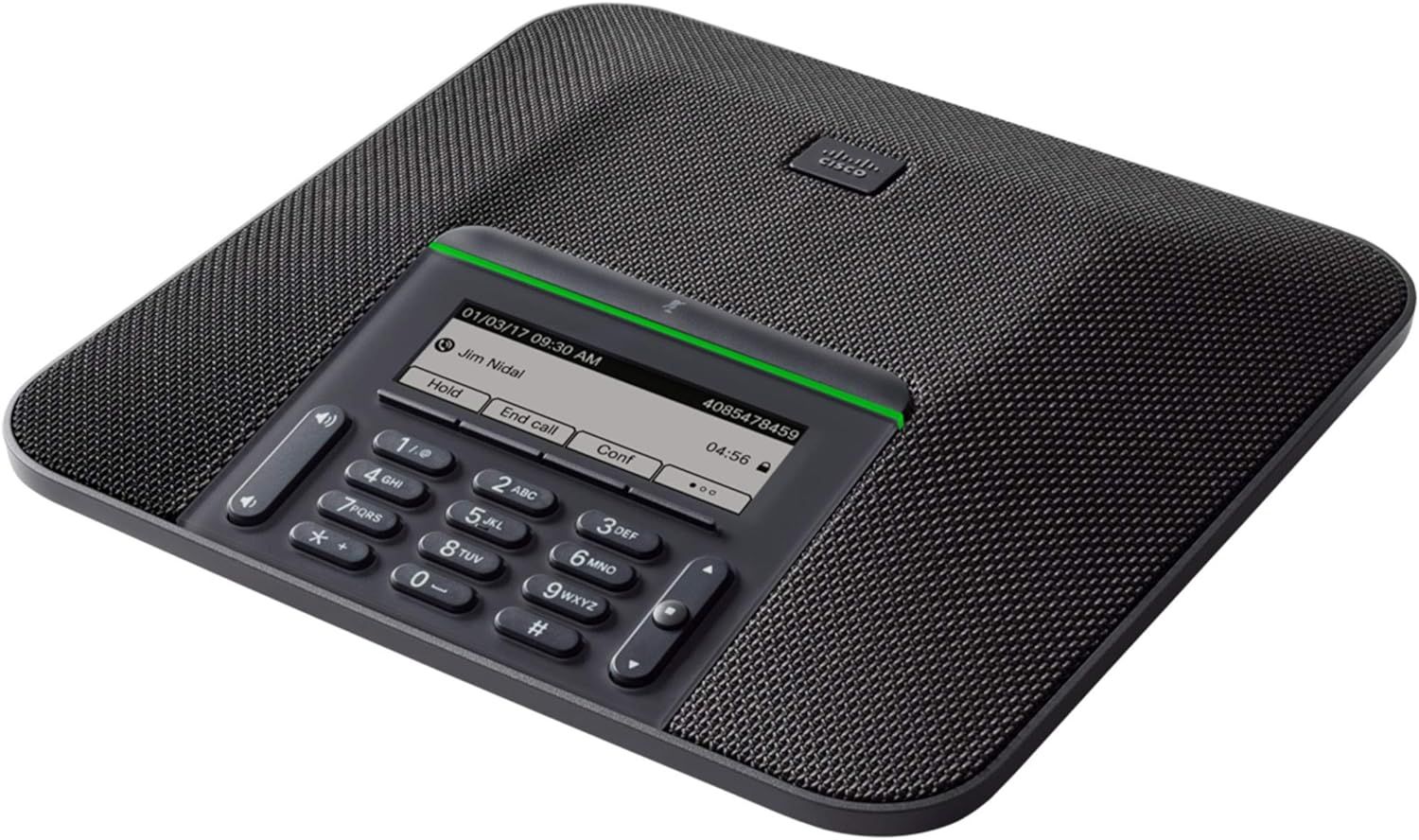 Cisco 7832 IP Conference Phone for Multiplatform (CP-7832-3PCC-K9=) - Black by Cisco - Refurbished - Premium condition - US$50.94