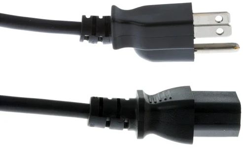 Cisco AC Power Cord CP-PWR-CORD-NA - Black by Cisco - Refurbished - Like New condition - Image 2