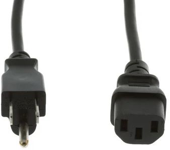 Cisco AC Power Cord CP-PWR-CORD-NA - Black by Cisco - Refurbished - Like New condition - Image 3