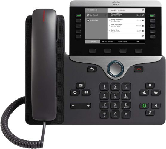 Cisco IP Phone 8811 - Black by Cisco - Refurbished - Very Good condition - US$45.95